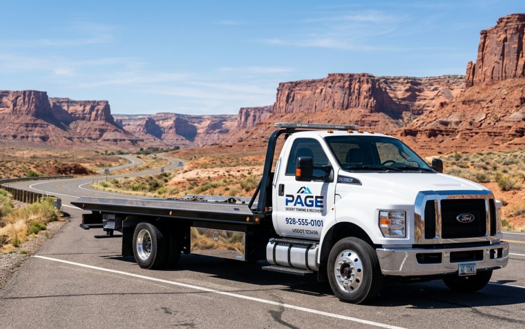 Emergency Towing Services in Page, AZ | Canyon Towing